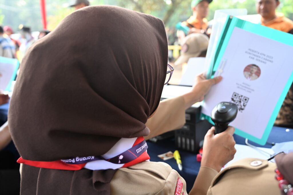 Foto : Pendaftaran dan Pendirian Tenda Peserta KPN 2023